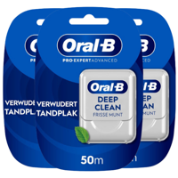 Oral-B Pro-Expert Flosdraad 3 x 50 meter - Advanced Deep Clean Oral-B Pro-Expert Flosdraad 3 x 50 meter - Advanced Deep Clean