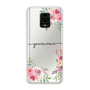 Rozen: Xiaomi Redmi Note 10 Lite Transparant Hoesje