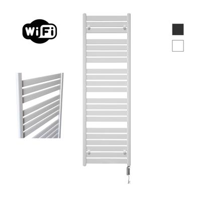 Sanicare HVW - Moda electrische WifiRadiator - 160x60cm - mat wit met thermostaat wit - rechtsonder HRDWW 601600/W
