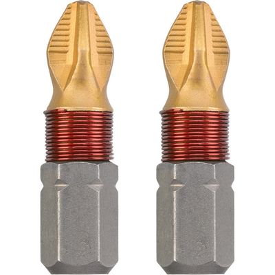 Titaan Bits, 25mm, Phillips/ Kruiskop PH1 Bit