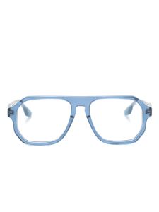 Victoria Beckham Eyewear lunettes de vue géométriques VB2654 - Bleu