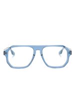 Victoria Beckham Eyewear lunettes de vue géométriques VB2654 - Bleu