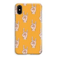 Rock: iPhone XS Max Volledig Geprint Hoesje