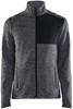 Craft 1912218 ADV Explore Heavy Fleece Jacket M - Black-Melange - XL