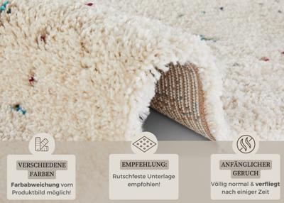 Hanse Home - Design Verlour Deep-Pile Carpet TEO - 80x150 cm