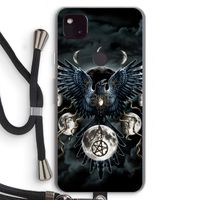 Sinister Wings: Pixel 4a 5G Transparant Hoesje met koord