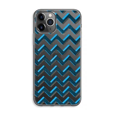 Onderbroken lijn: iPhone 11 Pro Max Transparant Hoesje