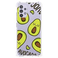 Samsung Galaxy A32 4G | A32 5G Enterprise Editie Stevig | Bumper Hoesje | Avocado Singing