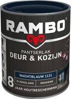 Rambo Pantserlak Deur & Kozijn Zijdeglans Dekkend - 750 ml Nachtblauw - thumbnail