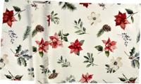 Sander Sander tafelloper X-Mas Flowers 50x140 Fb. 40 - Original