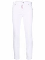 DSQUARED2 jean skinny à taille basse - Blanc