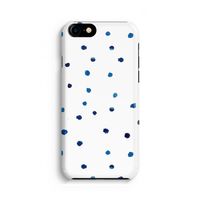 Blauwe stippen: iPhone 8 Volledig Geprint Hoesje