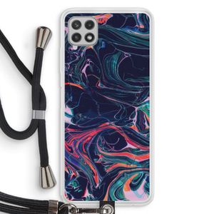 Light Years Beyond: Samsung Galaxy A22 4G Transparant Hoesje met koord