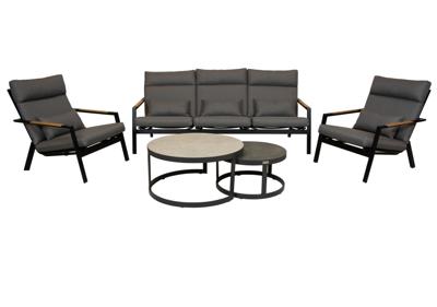 Qopps Ident loungeset met Sprog koffietafel set