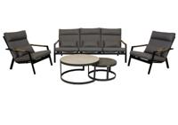 Qopps Ident loungeset met Sprog koffietafel set