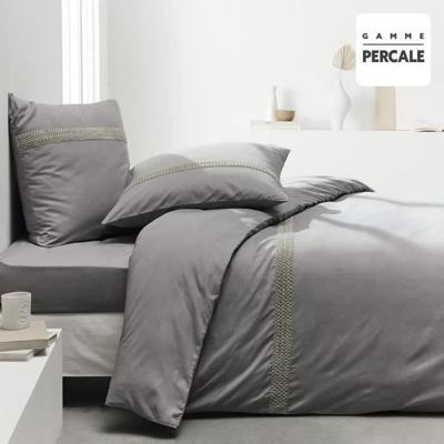 Vandaag Prestige Today Bless - 240 x 260 cm - 2 personen - 100% percale macramé -afwerking - staal