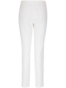 Akris pantalon slim à coutures apparentes - Blanc