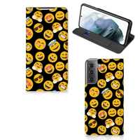 Samsung Galaxy S21 FE Hoesje met Magneet Emoji