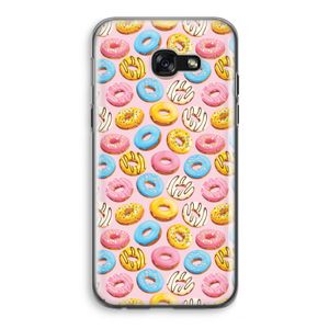 Pink donuts: Samsung Galaxy A5 (2017) Transparant Hoesje