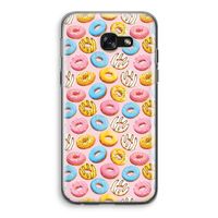 Pink donuts: Samsung Galaxy A5 (2017) Transparant Hoesje