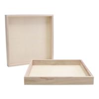 Creativ Company Houten frame met rand 24,5x24,5x3cm, 10st.