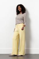 Risa rib top - latte - 13440