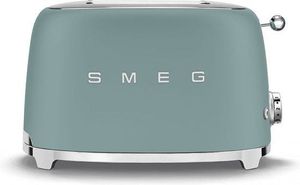 Smeg TSF01EGMEU broodrooster 6 2 snede(n) 950 W Chroom, Groen