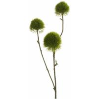 Kunstbloemen - anjer - takken - 58 cm - groen - kunsttakken/kunstplanten