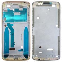 Front behuizing LCD-frame bezel voor Motorola Moto G6 Play (goud)