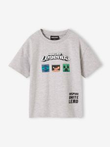 Jongensshirt Minecraft® Legends gemêleerd grijs