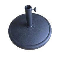 Parasolvoet rond - massief beton - 19kg