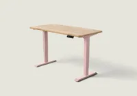 Desktronic HomePro bureau Zachtroze / Massief Eiken / 140x70 cm Desktronic HomePro bureau Zachtroze / Massief Eiken / 140x70 cm