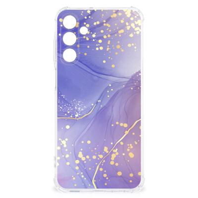Back Cover voor Samsung Galaxy A15 Watercolor Paars Back Cover voor Samsung Galaxy A15 Watercolor Paars