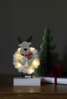 Konstsmide Wood/Cotton Moose Lichtdecoratie figuur 6 gloeilamp(en) LED 0,36 W - thumbnail