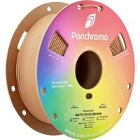 Polymaker CA04041 Panchroma™ Matte Filament PLA kunststof Mat, Gering kunststofgehalte 1.75 mm 1000 g Wood Brown, Bruin 1 stuk(s)