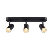 SLV Led opbouwspotNoblo 3x8w - 2700K - 12,5cm zwart - 1002976