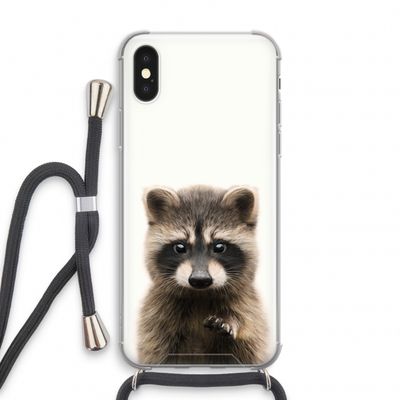 Rocco: iPhone X Transparant Hoesje met koord
