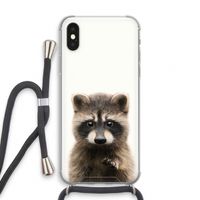 Rocco: iPhone X Transparant Hoesje met koord
