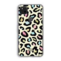 Leopard pattern: Google Pixel 4a Transparant Hoesje