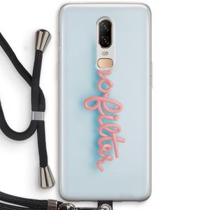 #nofilter: OnePlus 6 Transparant Hoesje met koord