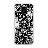 Vexx Black Mixtape: Xiaomi Redmi Note 10 Lite Transparant Hoesje