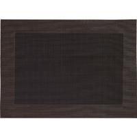 Tafel Placemats - 1x stuks - bruin - gevlochten - 45 x 30 cm - onderleggers