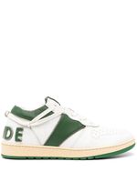 RHUDE baskets Rhecess en cuir - Blanc