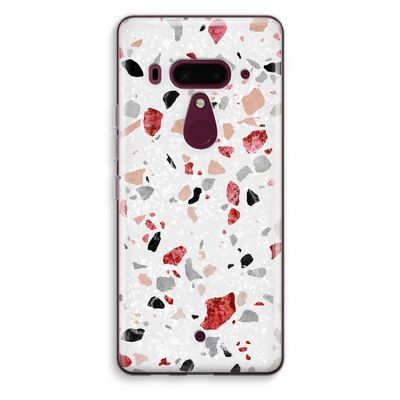 Terrazzo N°12: HTC U12+ Transparant Hoesje