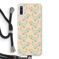 Dinos: Samsung Galaxy A70 Transparant Hoesje met koord