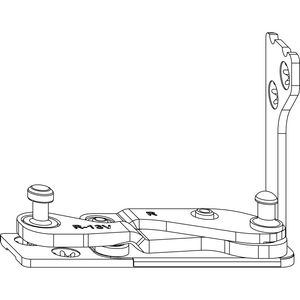 Hoeklager POWER Hout 13V Ls 150kg ZL