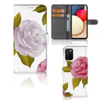 Samsung Galaxy A03s Hoesje Roses | Portemonnee hoesje