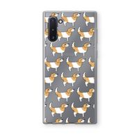 Doggy: Samsung Galaxy Note 10 Transparant Hoesje