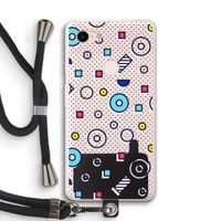 8-bit N°9: Pixel 3 XL Transparant Hoesje met koord