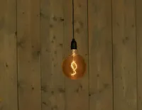 Anna's Collection Solar retro lamp ø15x20cm / incl. fitting/3m aanloopsnoer